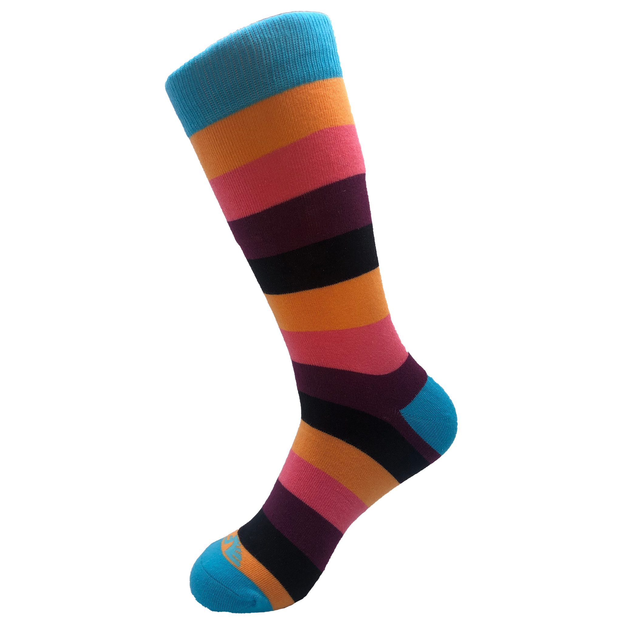 FLI Dress Socks | Stripes | Pink
