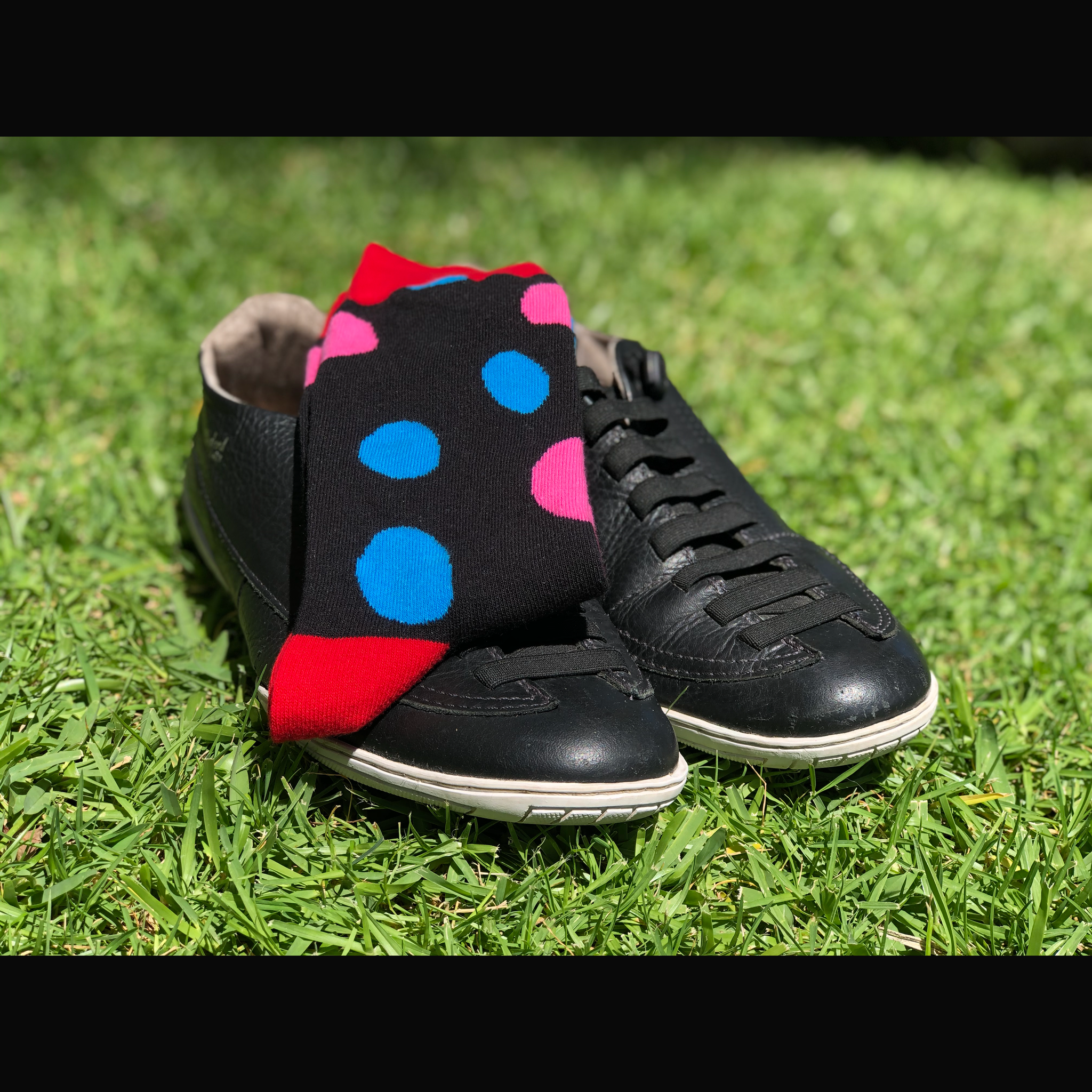 FLI Dress Socks | Polka Dots | Pink